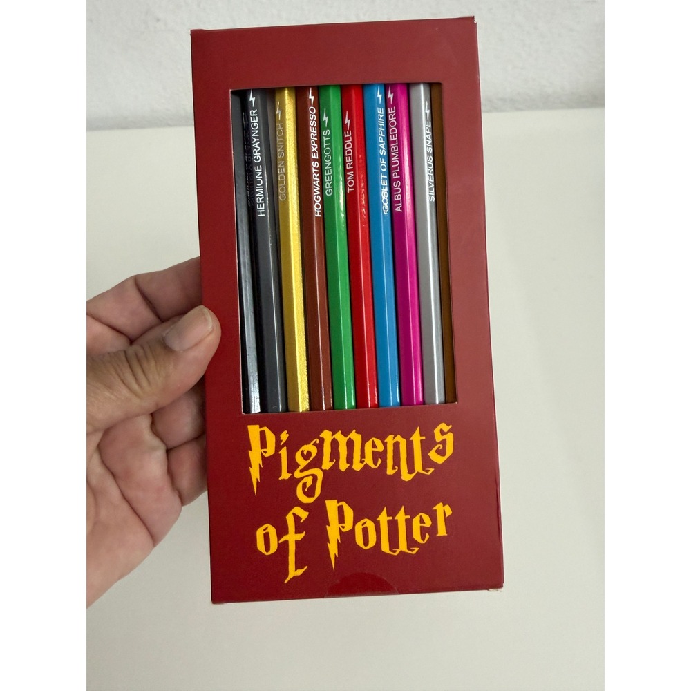 Pigments of Potter Harry Potter Colored Pencil Set 9 Count Wizarding World Gift